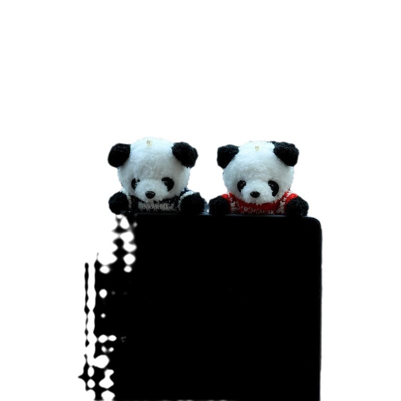 Ping An Joy Panda Pantalla de control central de automóviles Decoración de automóviles Decoración de automóviles Pantalla de control central Muñeca