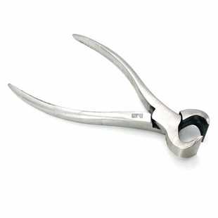 6E3X All Stainless Steel Nail Pulling Pliers Elastic Self-opening Shoe-making Leather Manual Nail Pulling Pliers with Dovetail Shear