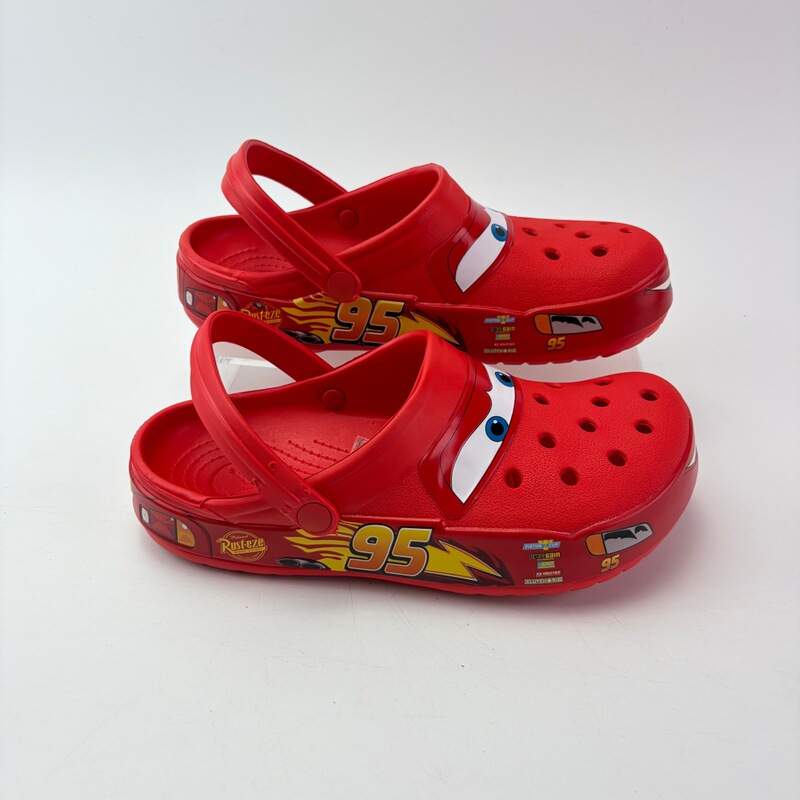 Crs Mcqueen 95 Car-Style Clogs Beach Shoes Adult Men's Shoes Women's Shoes Children's Shoes Outdoor Casual Closed-Toe Sandals Beach Shoes