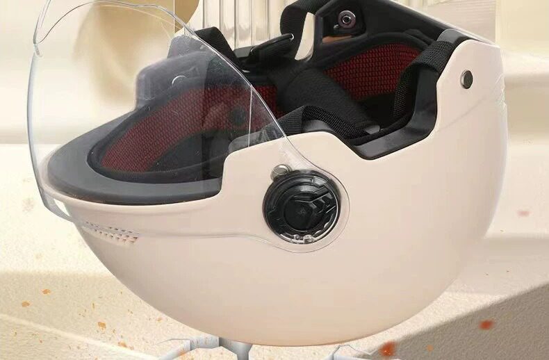 Safety helmet logo image 3C certified electric vehicle motorcycle courier ride safety helmet universal for all seasons