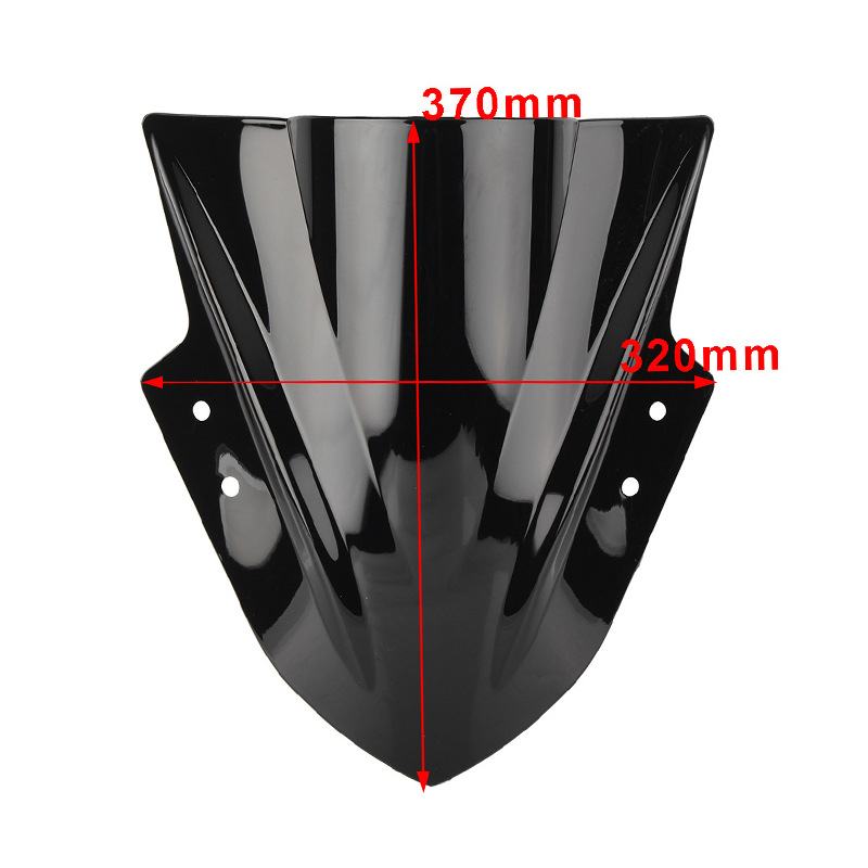 Suitable for Kawasaki Ninja Ex300 Domestic Ninja 13-17 Years Modified Front Windshield Modified Windshield Deflector