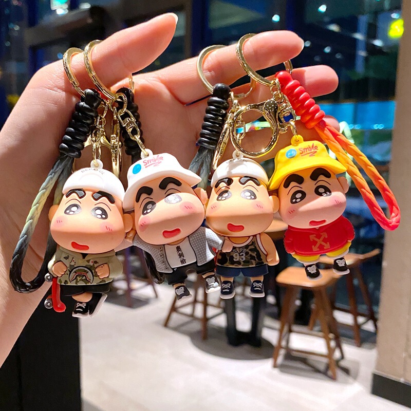 Variety of Crayon Shin-Chan Pendants Cartoon Silicone Key Chains Wholesale Creative Car Crayon Shin-Chan Keychains Wholesale Variety of Crayon Shin-Chan Pendants Cartoon Silicone Key Chains Wholesale Creative Car Crayon Shin-Chan Keychains Wholesale
