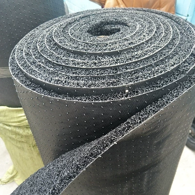 Hot Melt Wire Ring Floor – Universal Foot Pad - black-20mm-thick-nail-bottom-12m-x-9m
