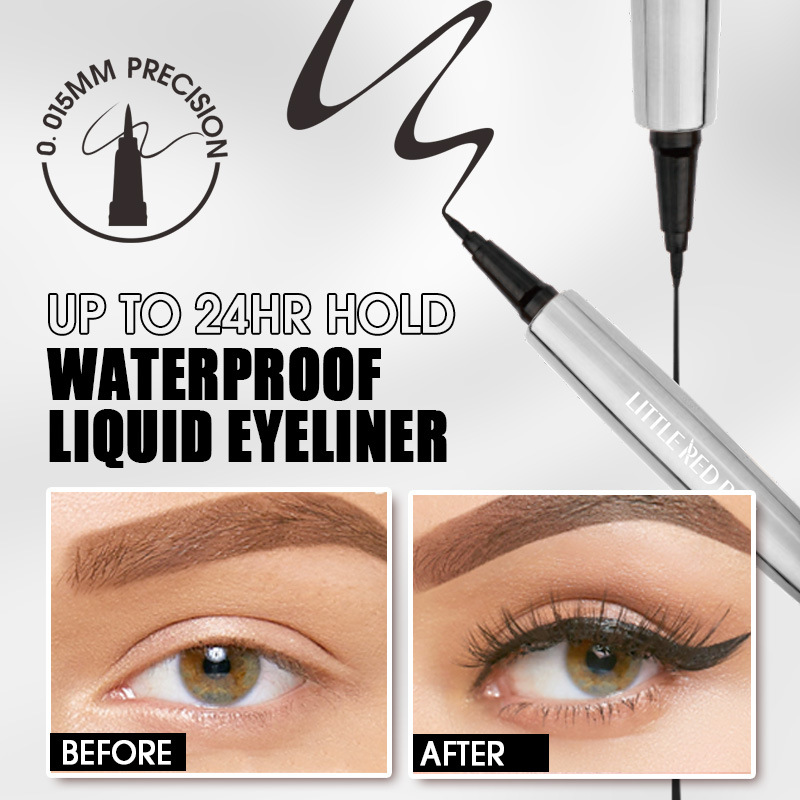 Maquillaje transfronterizo PAGE VINE delineador de ojos líquido impermeable no es fácil de manchar maquillaje extremadamente fino, bolígrafo de gusano de seda acostado natural comercio exterior image 3