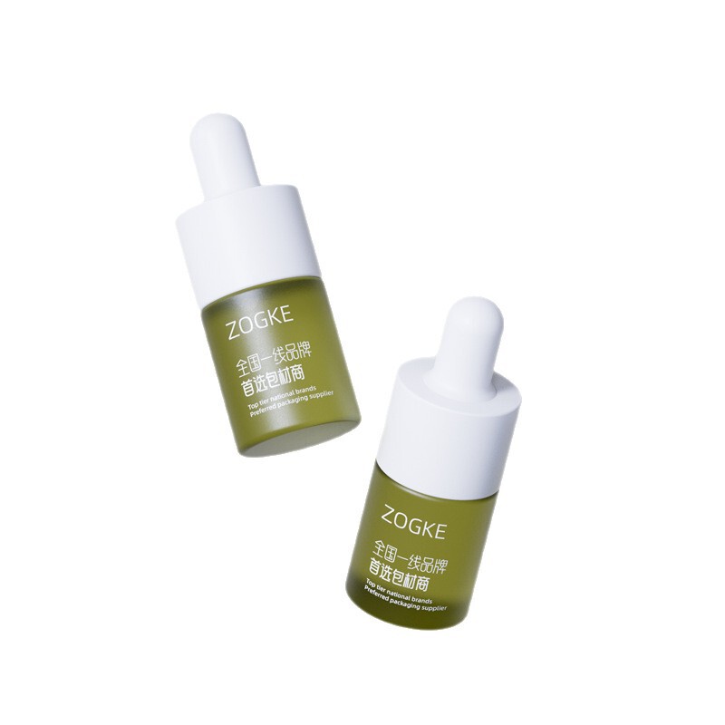 メーカー在庫 5ml グリーンフロストスクリューインジンボトル ティーツリーエッセンシャルオイルボトル ローズエッセンシャルオイルボトル サンプルガラスボトル|undefined
