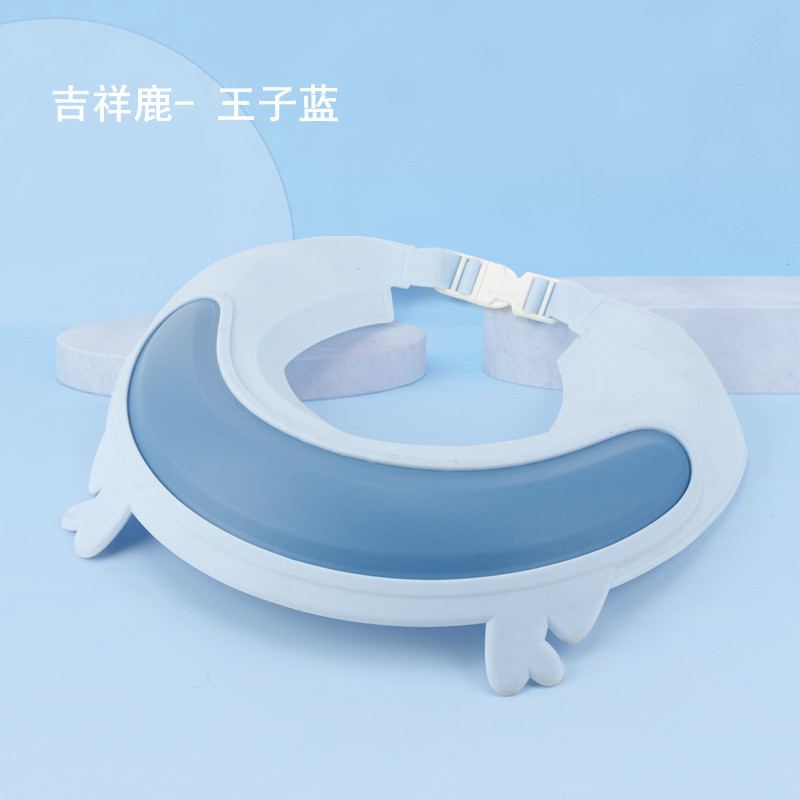 Gorros de champú para niños, artefactos de champú de dibujos animados para bebés, gorros de champú de silicona, protectores para los oídos, protectores para los ojos, gorros de ducha para bebés impermeables