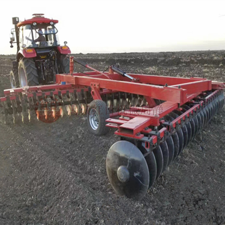折翼圆盘耙   重型圆盘耙   660*6锰钢缺口耙片  液压圆盘耙