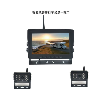 driving record display HD – Car display - intelligent-warning-with-driving-record-one-to-two