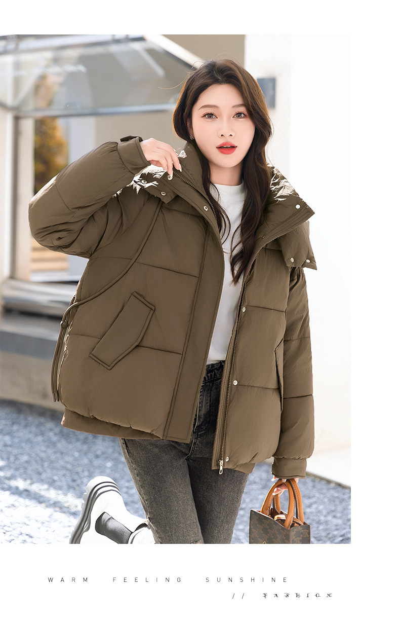 Dames donsjas modieus losvallend dik gewatteerd jasmodel_voghion.com