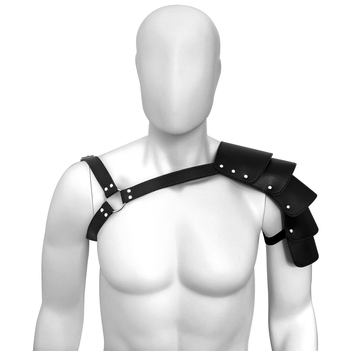 SM European and American men's bondage clothes and single armor