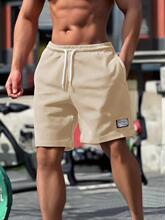 L 63447 Solid Color Drawstring Shorts ��ɫϵ���̿� ����