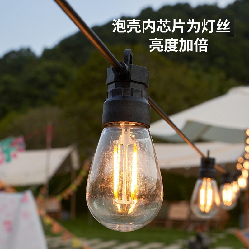 Outdoor s14 lámpara solar lámpara de caballo lámpara de jardín lámpara decorativa lámpara de campamento lámpara de tienda de campaña lámpara de atmósfera de vacaciones