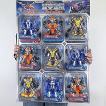 儿童变形机器人男孩玩具商超学校周边热卖吊板玩具幼儿园奖品