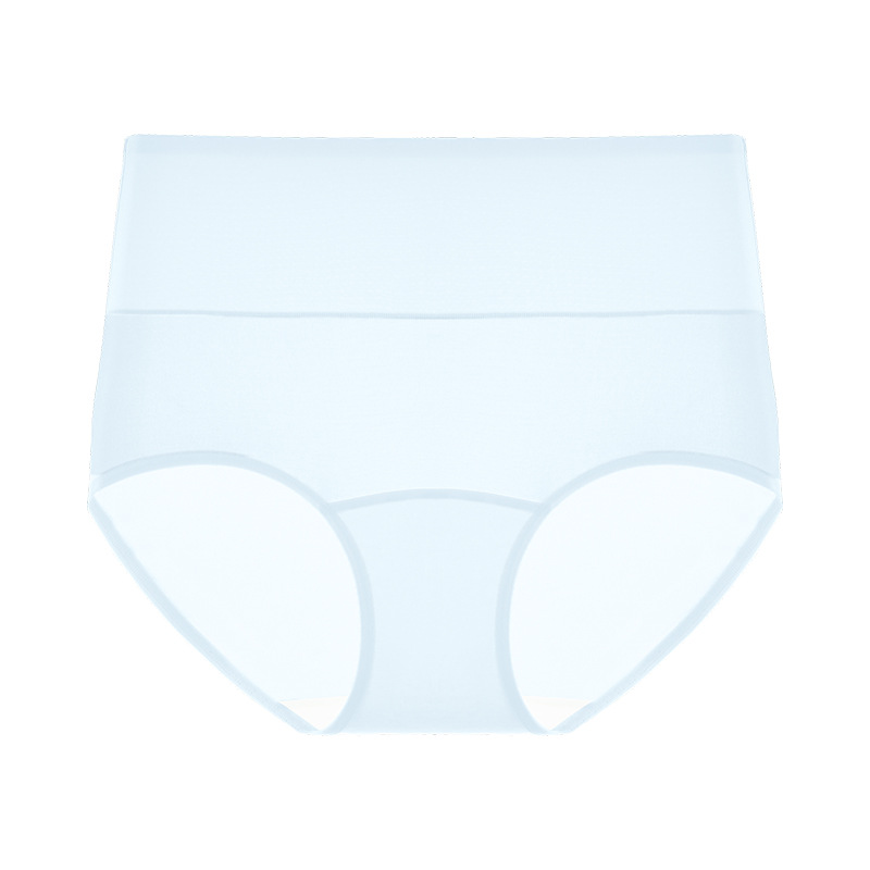 Cintura alta, gran tamaño, entrepierna larga, seda de hielo, sin costuras, entrepierna antibacteriana de grado 10A, seda de hielo, 200 kg de grasa, calzoncillos de mujer