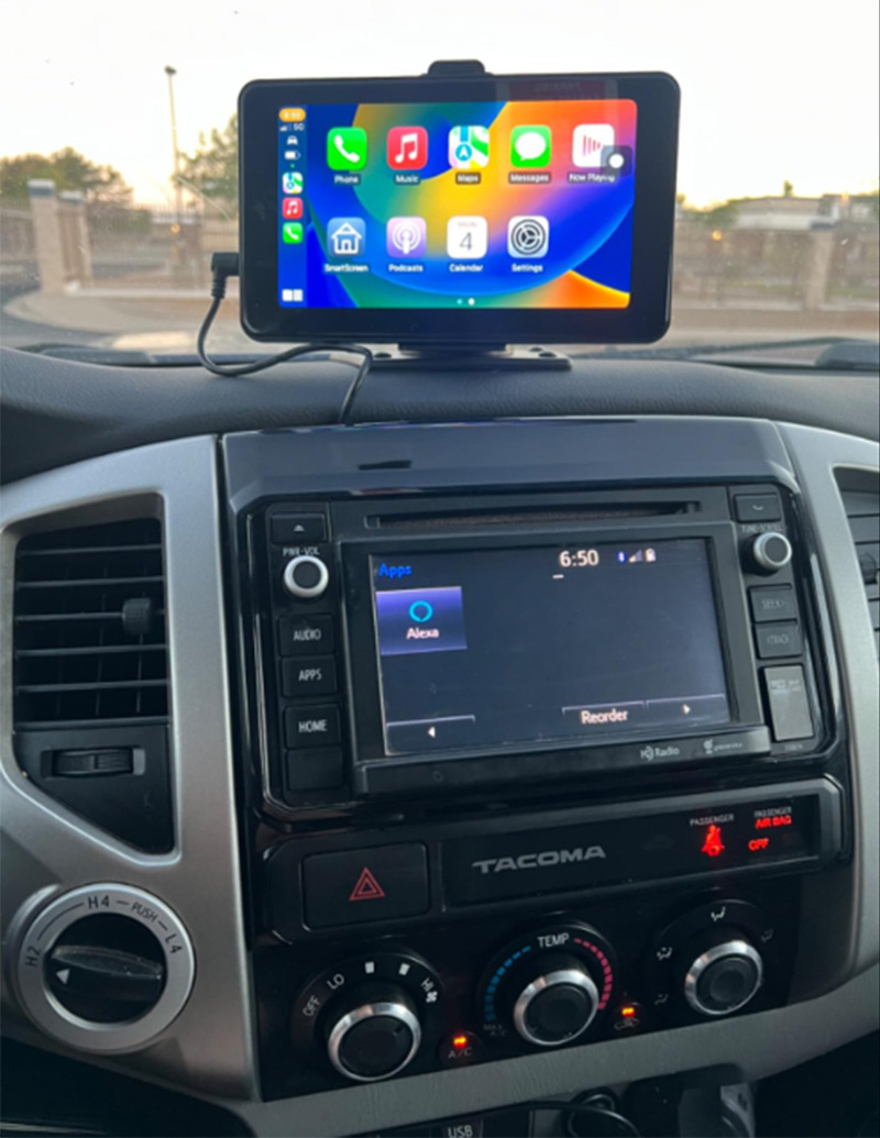 7inch Portable In-Car Pnd Bluetooth Mobile Phone Connectivity Mp5 Player Hd Radio Wireless Carplay