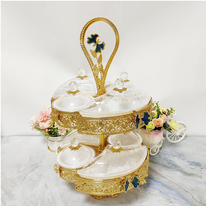 2단 8머리 나비 말린 과일 상자