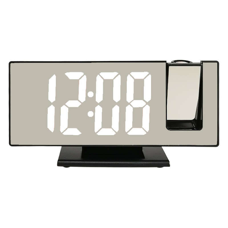 Wholesale Projection Clock Student Electronic Clock Led Large Screen Desktop Creative Alarm Clock Mirror Digital Smart Alarm Clock