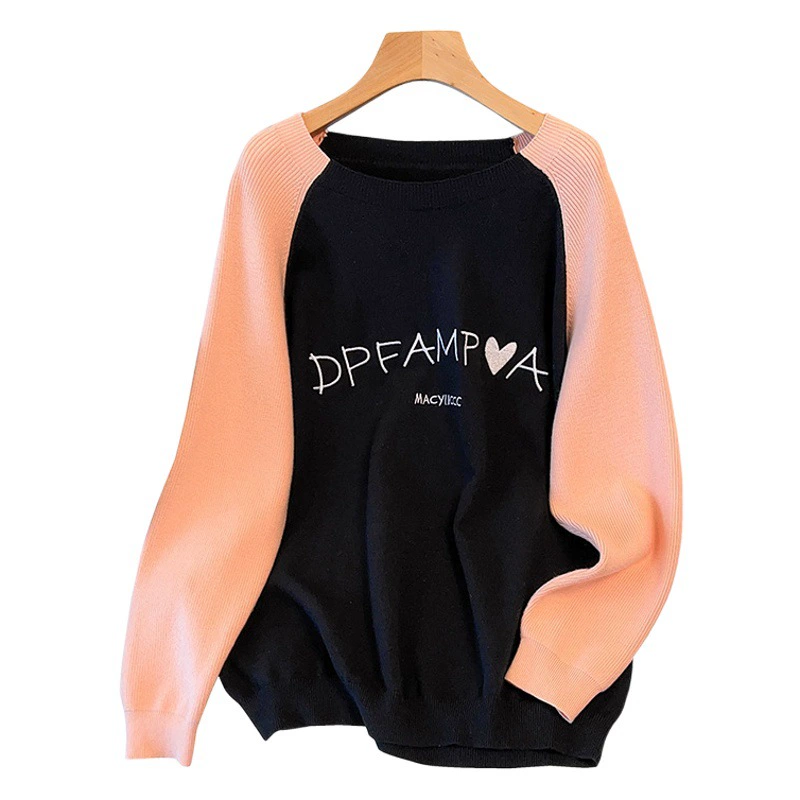 200/300 кг плюс размер женский толстый M бюст 150/160 Свободный пуловер мягкий свитер вязать 350 кг 8317