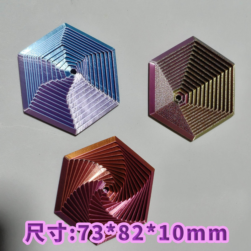热销跨境解压萝卜塔3D打印模型可动模型多彩儿童玩具摆件批发爆款|undefined