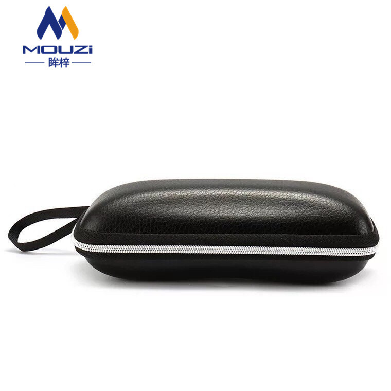 New Fashion Flat Glasses Case Easy to Carry Pressure-resistant Sunglasses Zipper Glasses Case and Accessories
