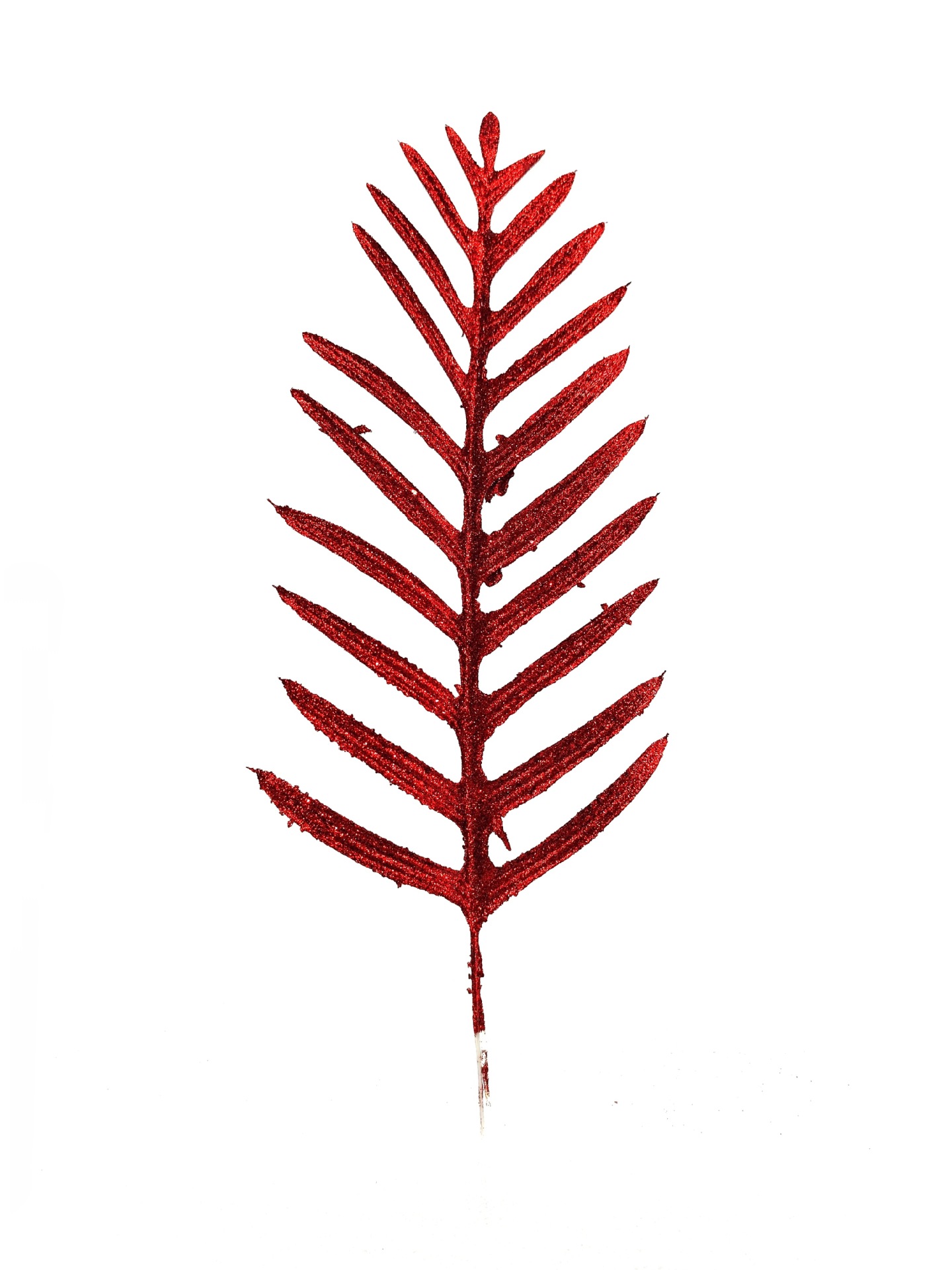 Nuevas hojas de polvo de oro transfronterizas de 43cm decoración de Navidad decoración para el hogar artículos de Navidad hojas de polvo de oro