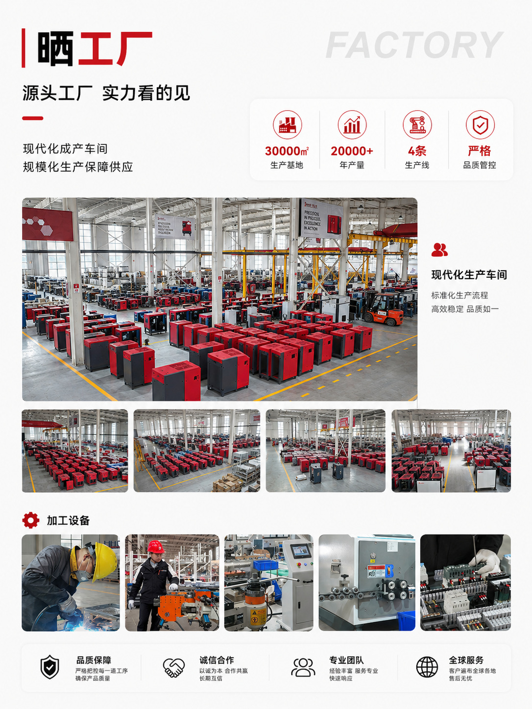 Customized Solant 380V Screw-Type Air Compressor Four-In-One Permanent Magnet Variable Frequency Air Compressor Manufacturer Wholesale