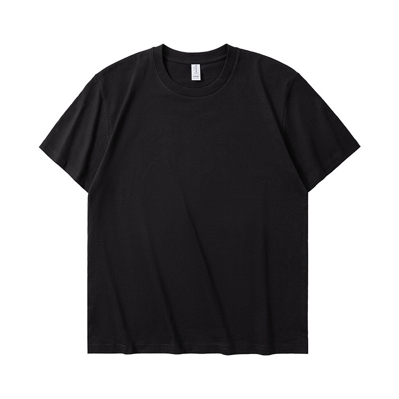 トレンドブランド メンズ 270g ヘビーウェイト 純綿Tシャツ 夏用 丸首 半袖 メンズ 高級 無地 ゆったりトップス メンズ 夏|undefined