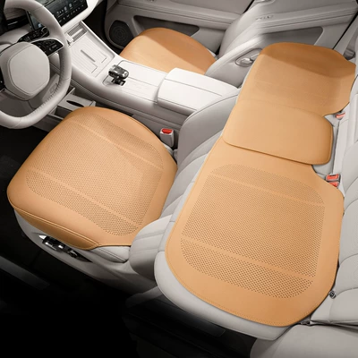 Seat cushion, seat cover – for Lexus Car Seat - type-b-thin-pad-akiyama-chestnut-three-piece-set-for-the-whole-car