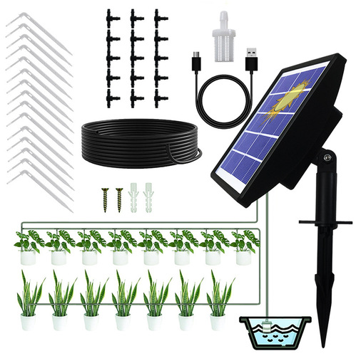 Smart balcony timed large flow automatic flower watering device garden lazy watering artifact green plant drip irrigation sprinkler machine