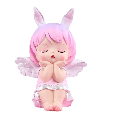 Anne Baby Savings Bank Home Standing Ornament Children's Gift for Kids Money Bank Bedroom Living Room Decor