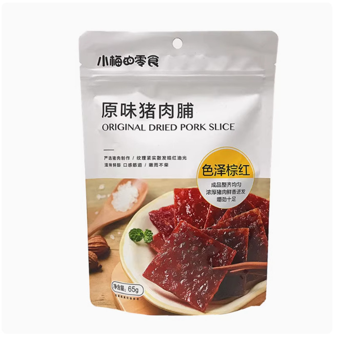 샤오메이 스낵 오리지널 돼지고기 육포 65g