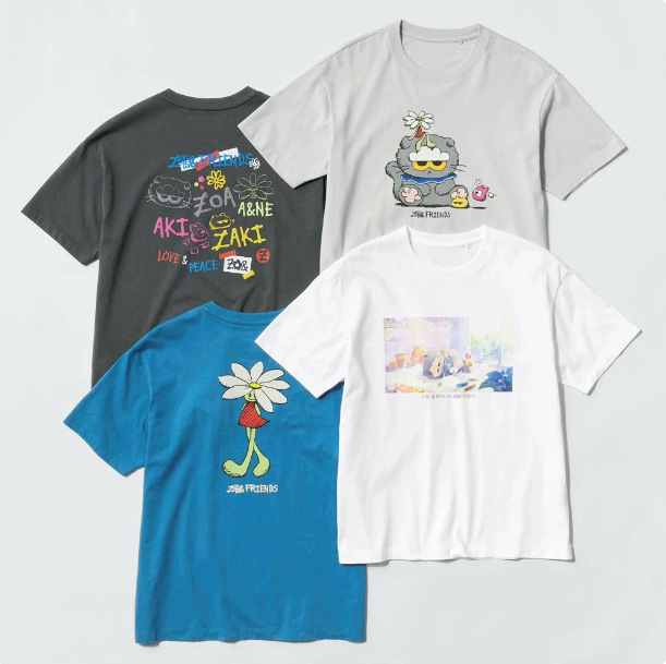 Women's Celebrity-Inspired Cat and Daisy Print Short-Sleeve T-Shirt Summer 490277 490278 490279 483265