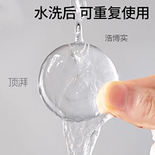 门把手防撞垫硅胶入户门贴冰箱门挡门后防碰撞墙贴透明缓冲言