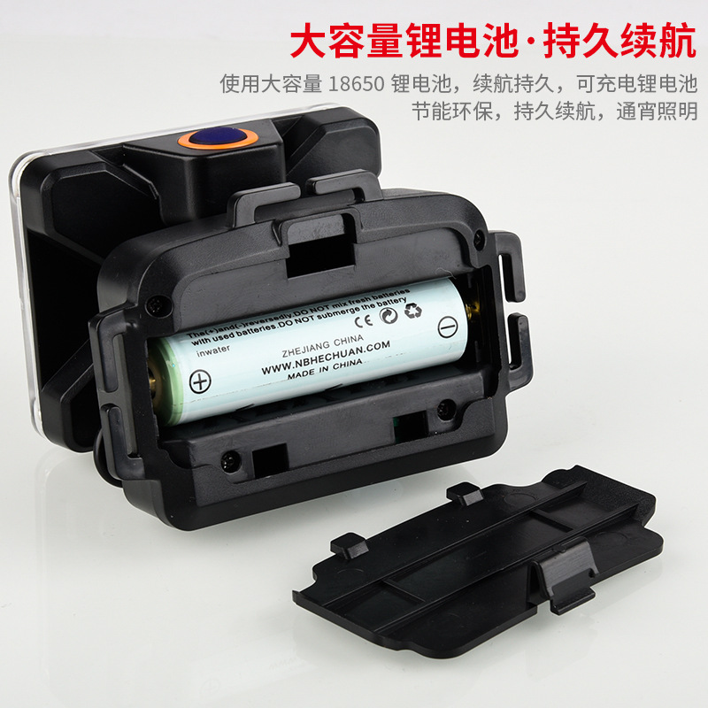 Montado en la cabeza 32 LED proyector de doble propósito faro camping senderismo pesca iluminación recargable faro 3 colores opcionales