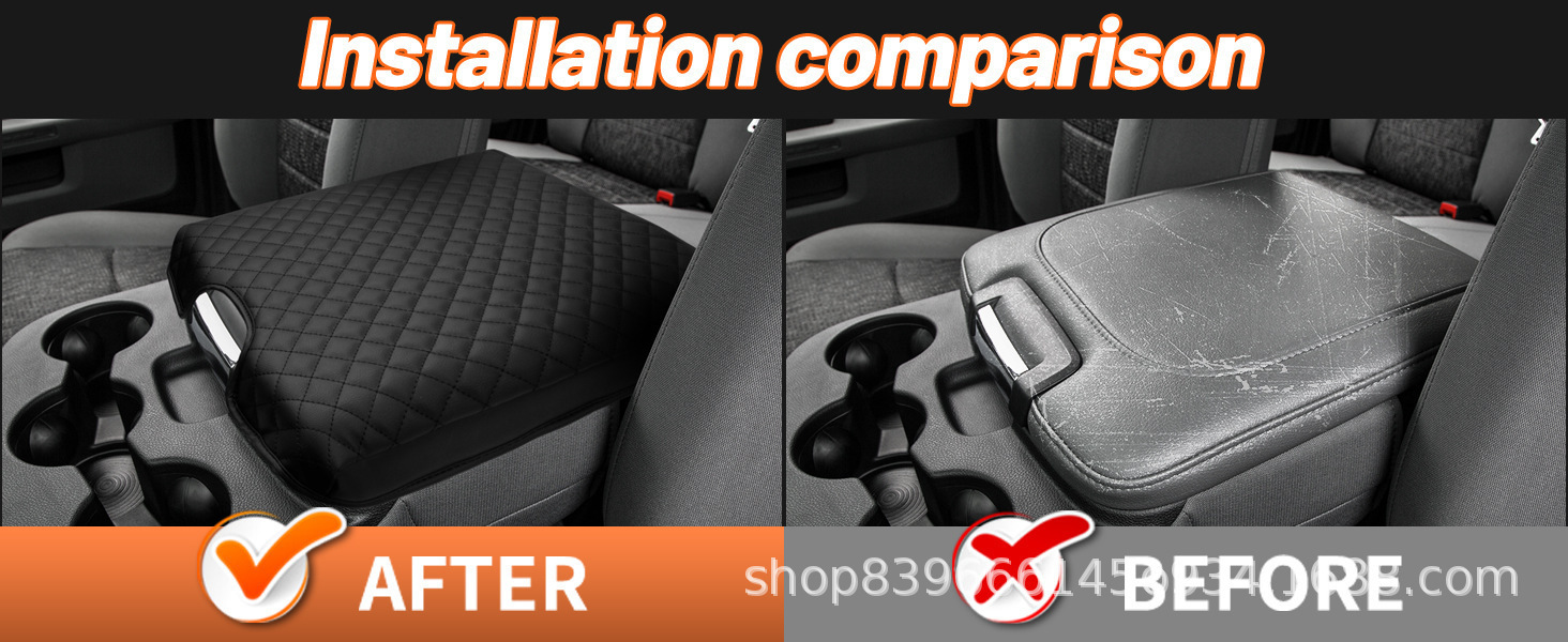 Suitable for Dodge Ram 2013-2024 Ram2500/3500/1500 Car Armrest Box Armrest Pad