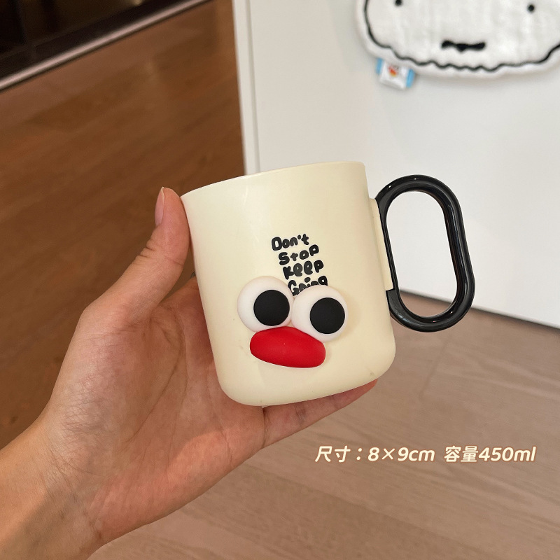 Juegos de lavado de viento crema dormitorio de estudiantes taza de dientes caja de jabón cubo lavabo artículos de primer año conjunto de seis piezas para estudiantes universitarios image 7