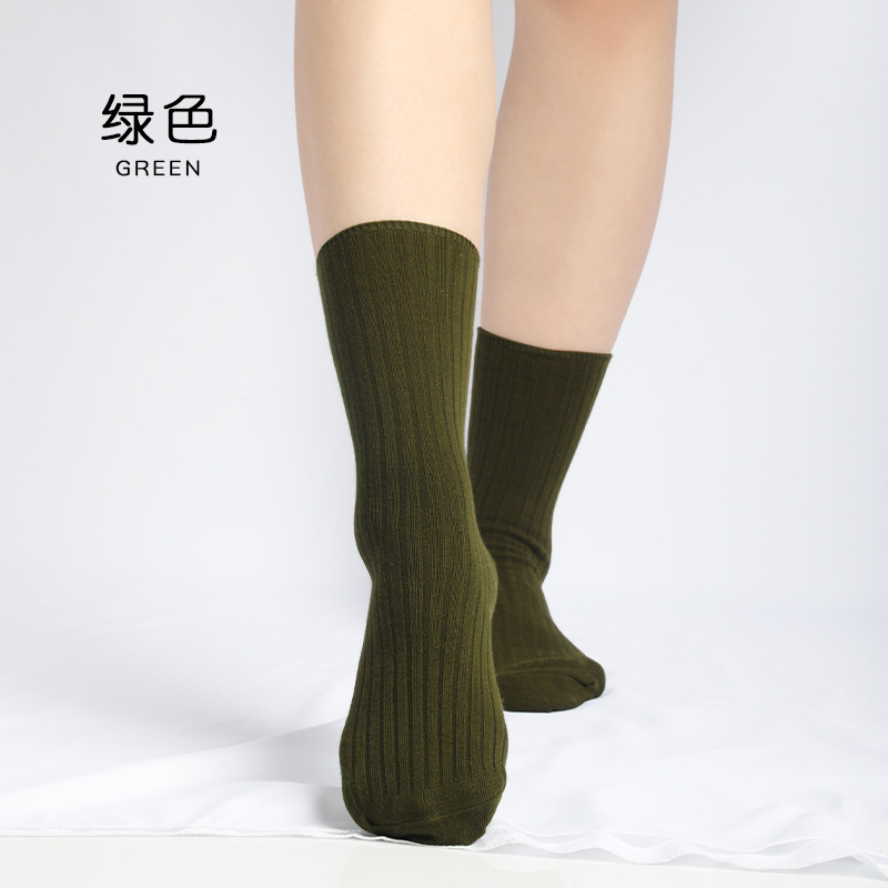 Suministro directo de fábrica de calcetines de baile modernos, calcetines de yoga para hombres y mujeres de interior de tubo medio, calcetines de algodón, calcetines de ejercicio clásicos, calcetines de ballet