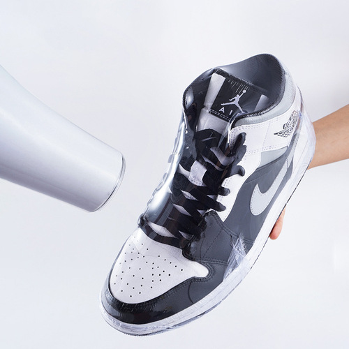 Household PVC heat shrink film, shoe moisture-proof heat shrinkable plastic film wholesale, travel cosmetic heat-formed sealed bag