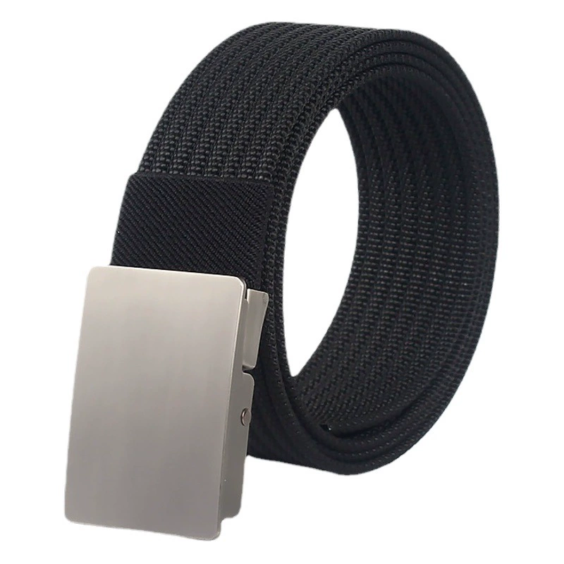 Трансграничный Гладкий сплав с пряжкой, Холщовый нейлоновый ремень, мужской отдых на открытом воздухе, плетеный тактический ремень, оптовая продажа