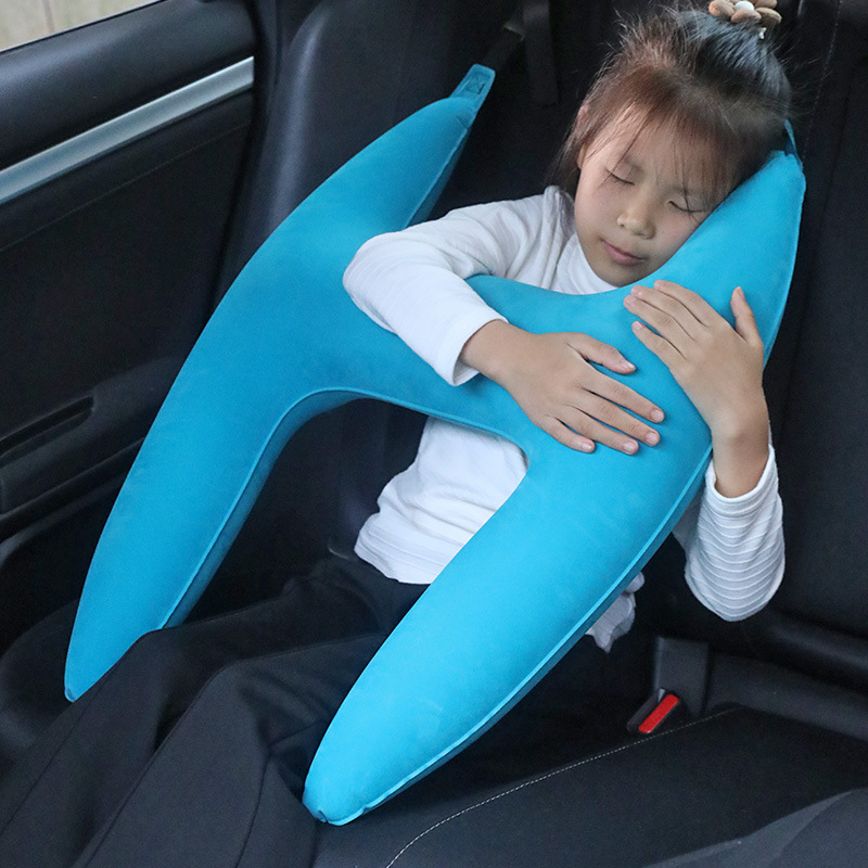 Almohada para Cinturón de Seguridad de Auto Inflable Portátil para Niños