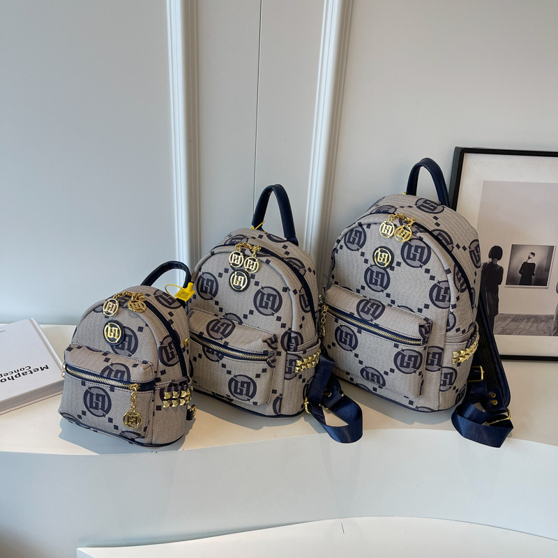 Borsa da donna nuova Zaino minimalista urbano Zaino casual jacquard versatile da donna multi taglia per ragazze_voghion.com