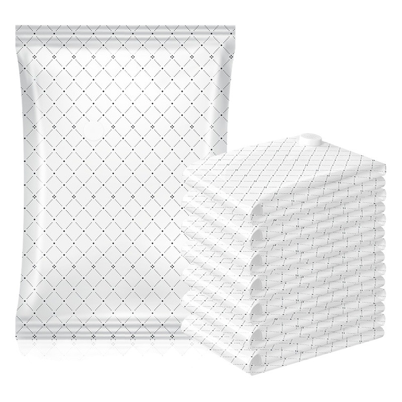 Nueva bolsa de compresión de vacío de pelo rápido al por mayor ropa de edredón de juguete bolsa de almacenamiento de equipaje organizador a prueba de polvo