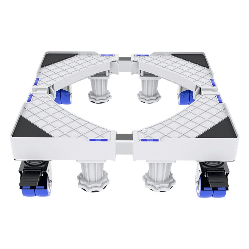 Tamaño de la base de la lavadora soporte de lavadora universal ajustable rueda universal móvil lavadora estante de aumento de altura