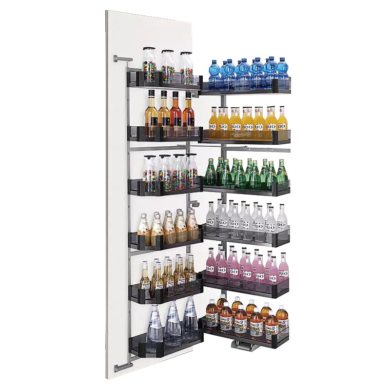 [Little Red Book Venta caliente] armario de cocina de alta profundidad de aluminio cesta de enlace fábrica al por mayor