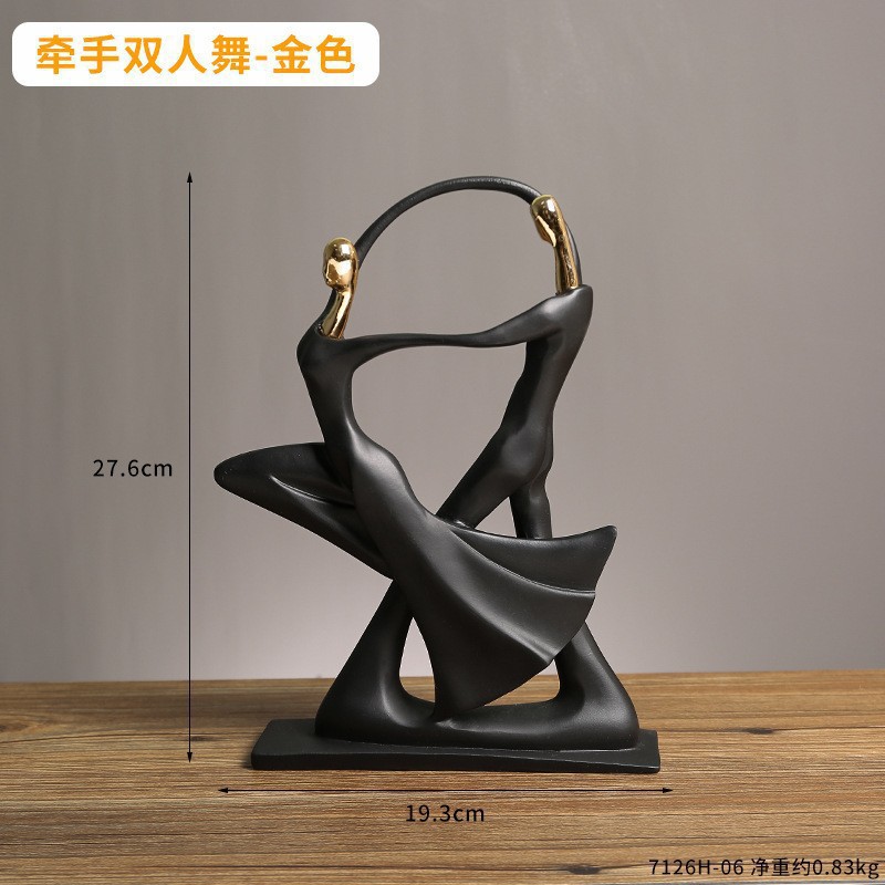 7126H-06-Doblete de la mano-Oro