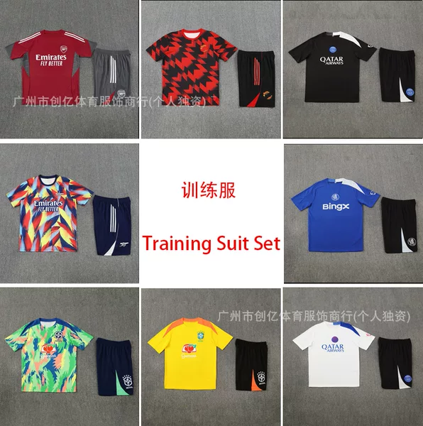 Football Jerseys and Training Suits Arsenal Chelsea Paris Football Cross-Border Exclusive Supply Football Jerseys Dropshipping