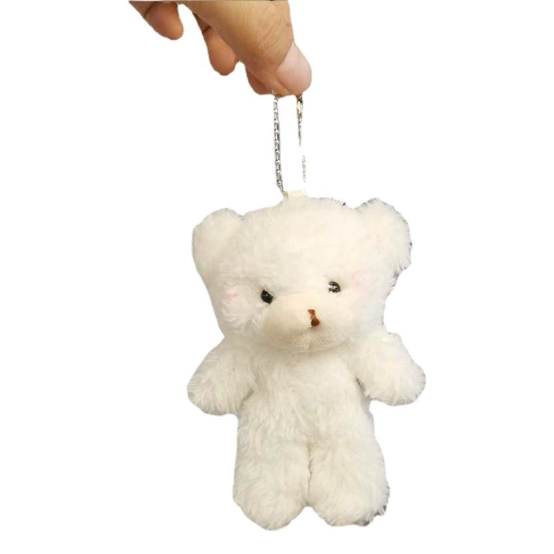 Румяна Медведь Плюшевая Подвеска Мини Кукла Активность Небольшой Подарок Мультфильм Брелок Сумка Подвесная Игрушка Оптовая