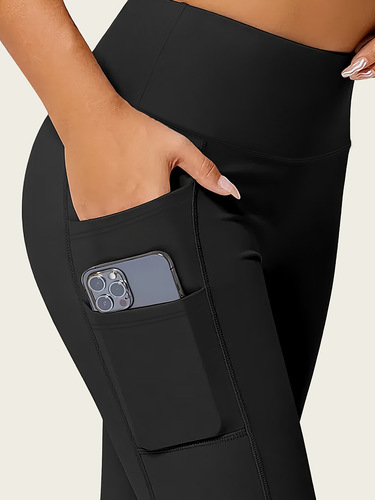 Stretch Yoga Pants High Stretch Solid Color Yoga Pants