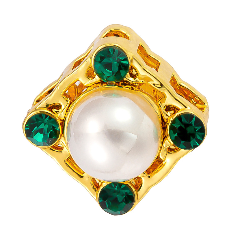 Colgante de cobre micro incrustado Gufasha oro goteo de aceite perlas de transferencia DiDi con perlas de acessorios de perlas huecas fábrica de perlas al por mayor