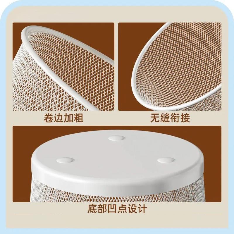 ✅ Thickened Rust-Proof Metal Mesh Trash Can for Living Room, Kitchen, Bedroom, Office, Large Capacity Wire Mesh Waste Bin ✅ Thickened Rust-Proof Metal Mesh Trash Can for Living Room, Kitchen, Bedroom, Office, Large Capacity Wire Mesh Waste Bin